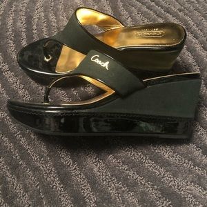 Coach Shoes - Coach Felecia Wedge Sandals Coach Shoes - Coach Felecia Wedge Sandals